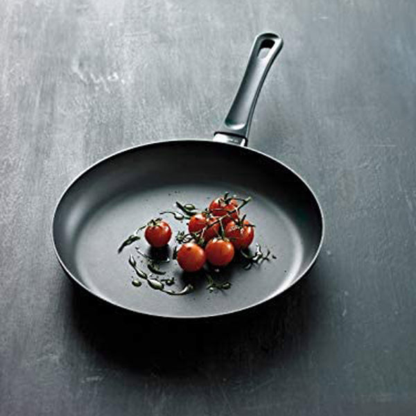 Scanpan Classic 12.25-Inch Induction Fry Pan, Black Cast Aluminum