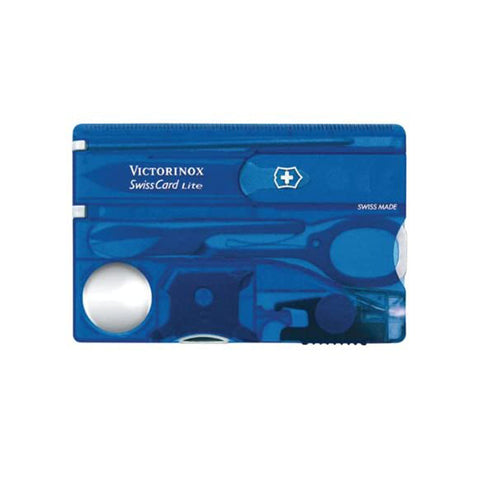 Victorinox Swiss Army Swisscard Lite Pocket Tool, Sapphire