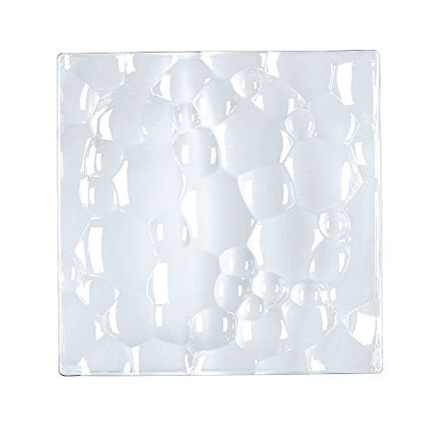 Nachtmann 95640 Sphere Square Plate (Set of 2), Clear