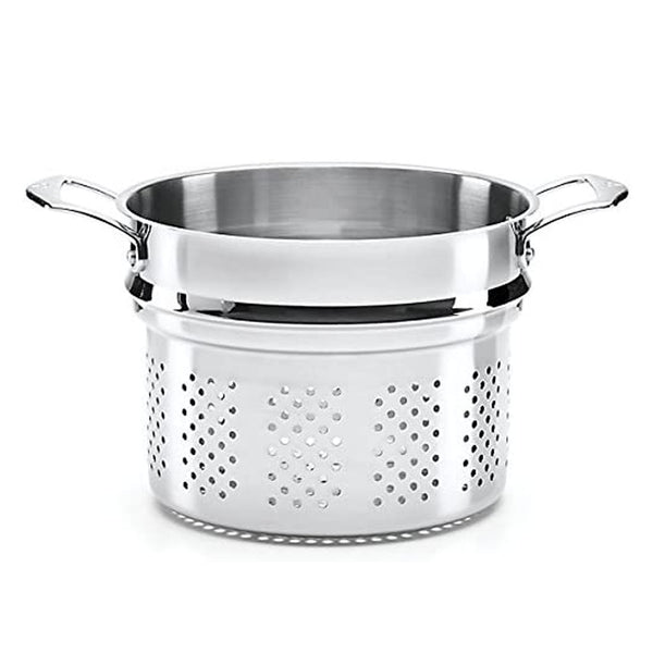 The French Chefs 5 Ply Stainless Steel 8 Quart Pasta Steamer Insert