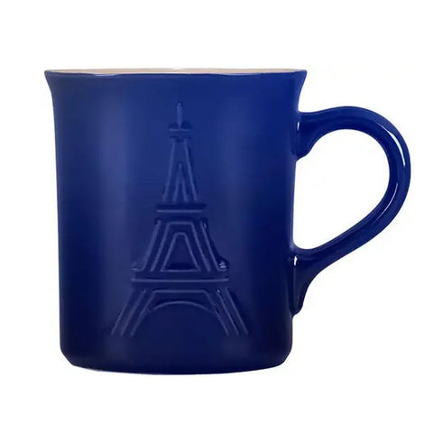 Le Creuset Mug - Indigo w/ Eiffel Tower