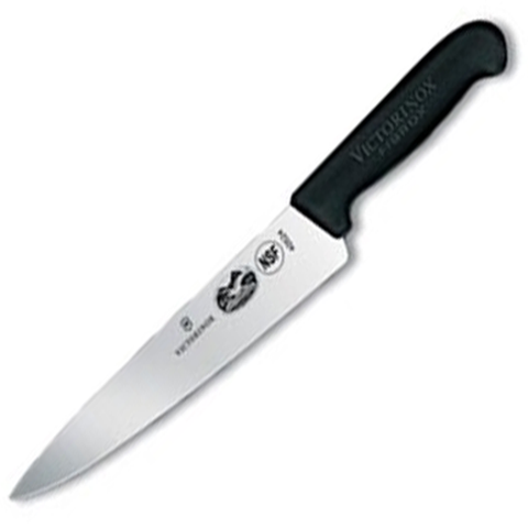 Victorinox Chef's Knife 9" blade 1-1/2" width at handle black Pro handle