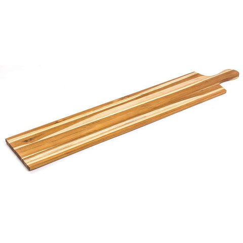 Teakhaus 41 x 7.75 Extra Long Teak Wood Table Plank - Great as a Cutting Board and Serving Platter