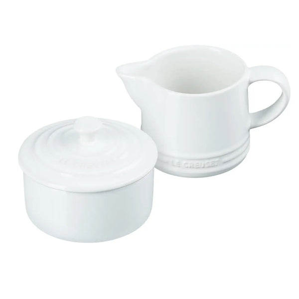 Le Creuset  Signature Cream & Sugar Set - White
