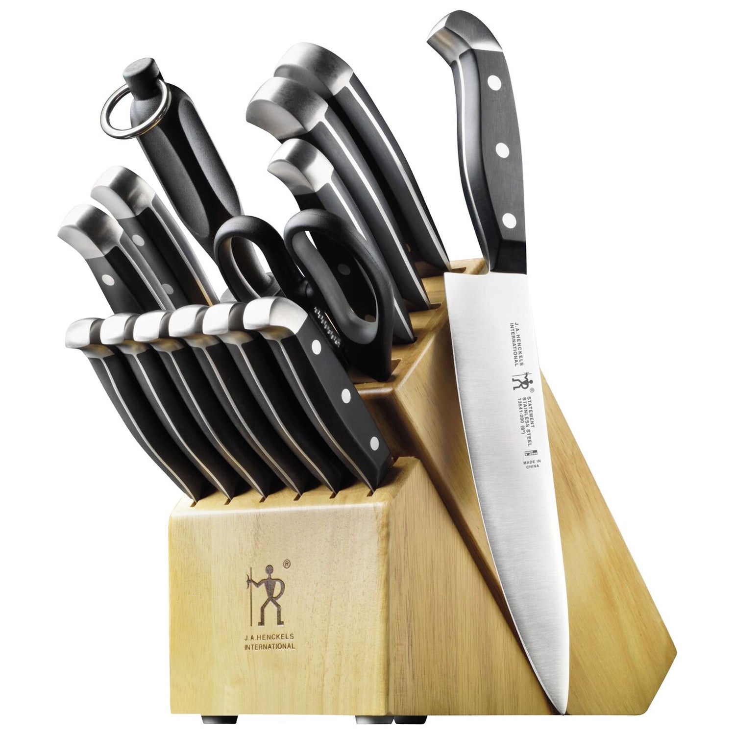 15-Piece Kitchen Knife Set