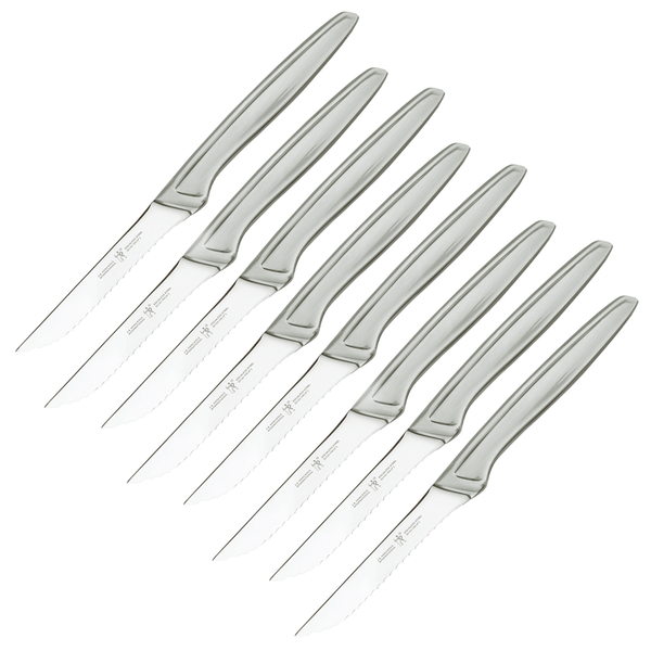 J.A. HENCKELS INTERNATIONAL STAINLESS STEEL 8-PIECE STEAK KNIFE SET
