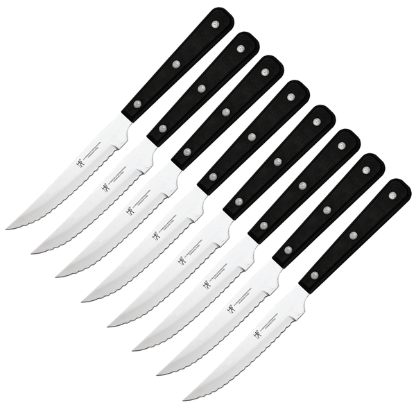 J.A. HENCKELS INTERNATIONAL 8-PIECE SERRATED STEAK KNIFE SET