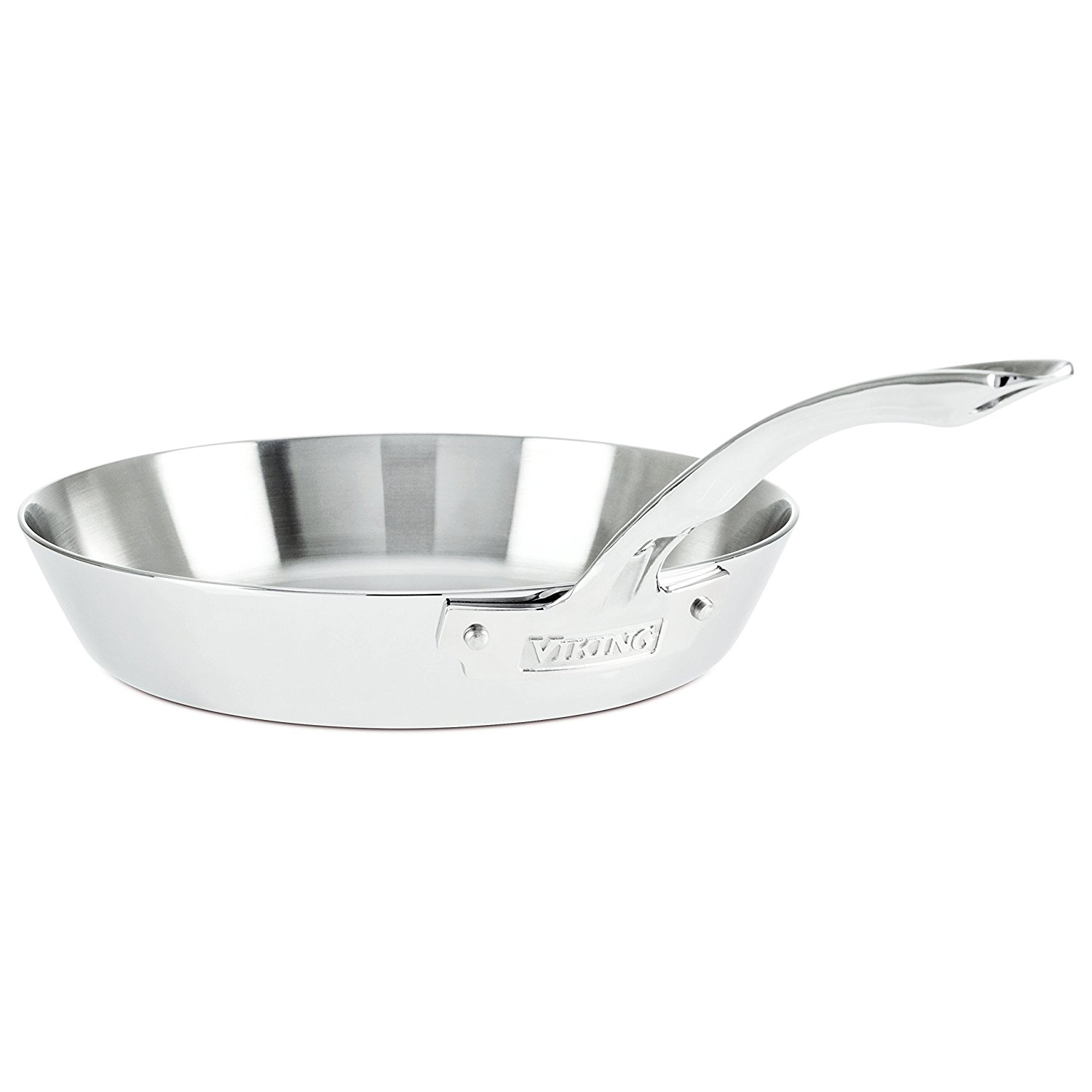 Viking Contemporary 3-Ply Stainless Steel Fry Pan - 10 in.