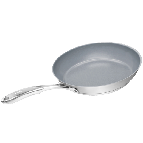 CHANTAL INDUCTION 21 STEEL 10'' FRY PAN WITH CERAMIC COATING