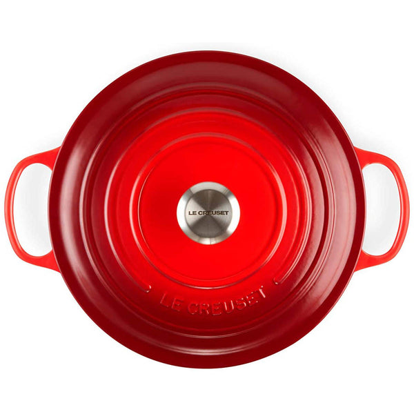 Le Creuset 7.25 qt. Signature Round Dutch Oven - Cerise