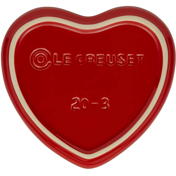 Le Creuset 5" Heart Spoon Rest - Cerise