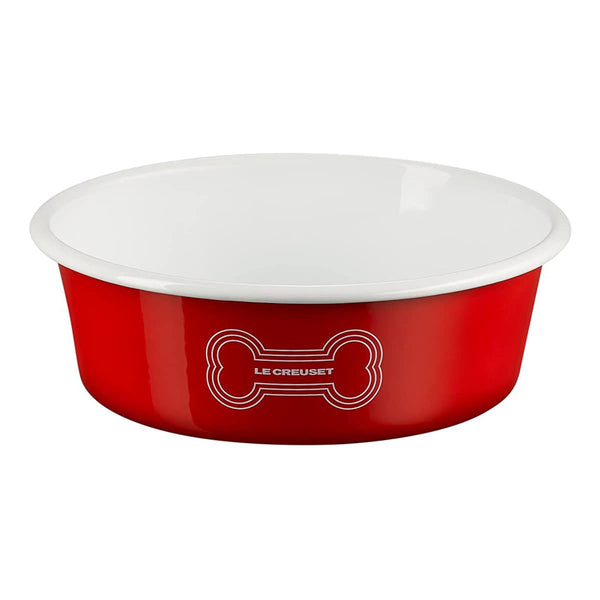 Le Creuset 6 cup Large Dog Bowl - Red
