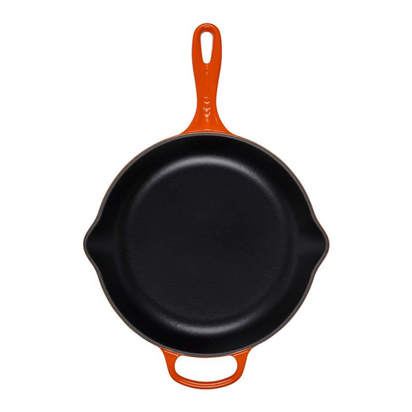 Le Creuset 10.25'' Signature Iron Handle Skillet - Flame