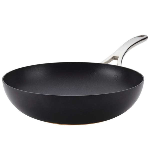 ANOLON NOUVELLE COPPER LUXE 12'' STIR FRY - ONYX