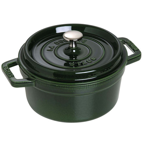 Staub Cast Iron 2.75-Quart Round Cocotte - Basil