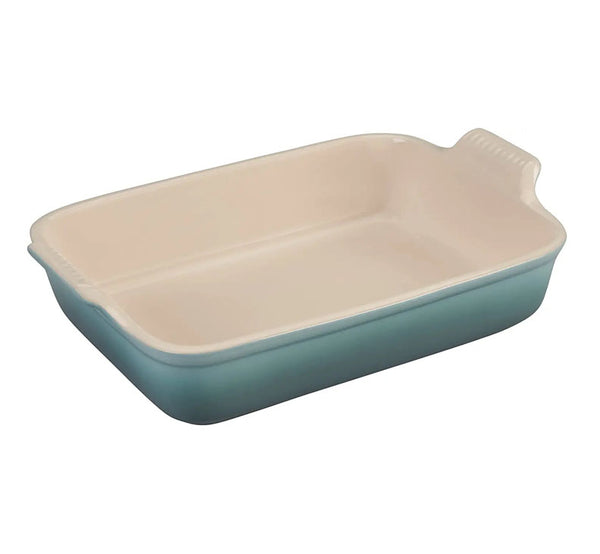 Le Creuset 4 qt. (12" x 9") Heritage Rectangular Dish - Sea Salt