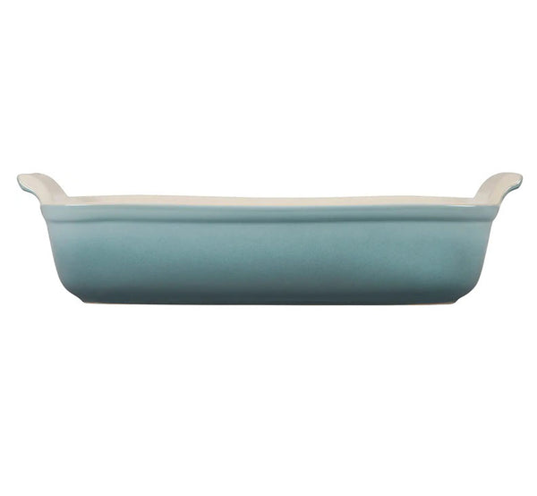 Le Creuset 4 qt. (12" x 9") Heritage Rectangular Dish - Sea Salt