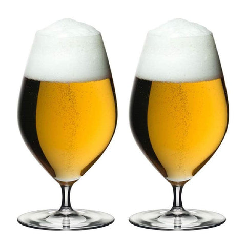 Riedel Veritas Beer Glasses, 2 Count (Pack of 1), Clear