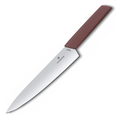 Victorinox Carving, Swiss Modern, 8.5" Blade, Grape-Red