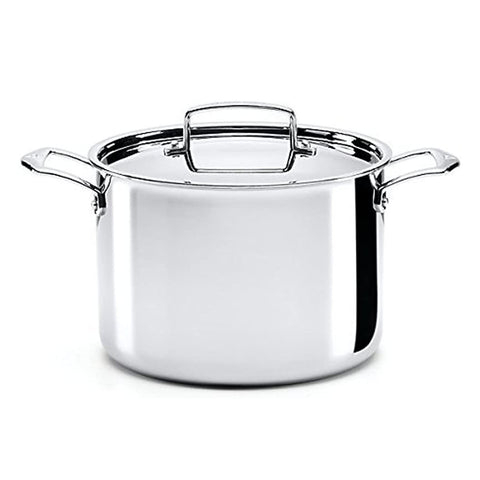 The French Chefs 5 Ply Stainless Steel 8 Quart Covered Stockpot