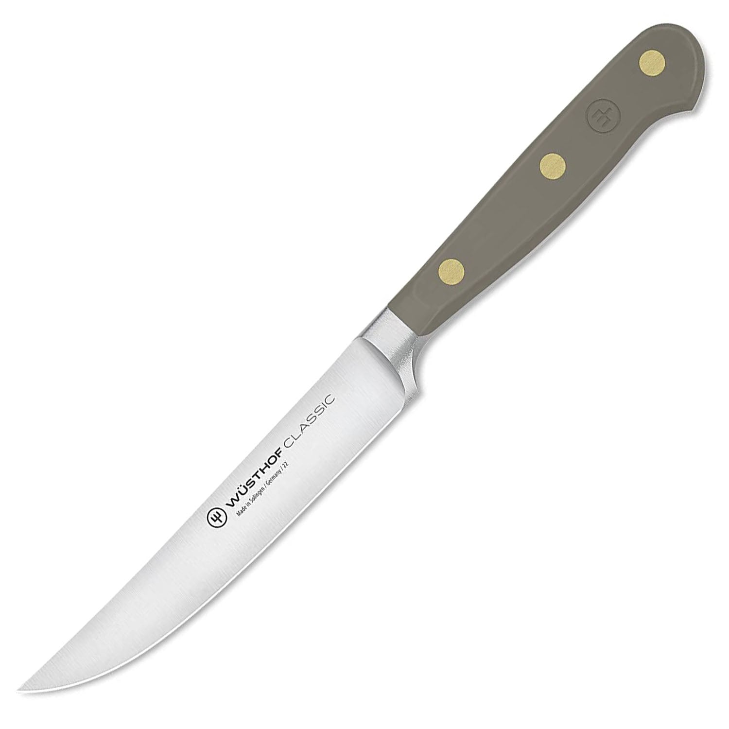 Farberware 4pc Laguiole Steak Knife Set White/Silver