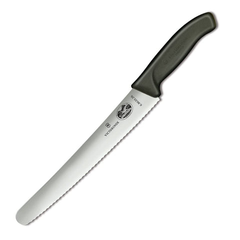 Victorinox Swiss Army 10.25 Inch Swiss Classic Curved Bread Knife With Serrated Edge