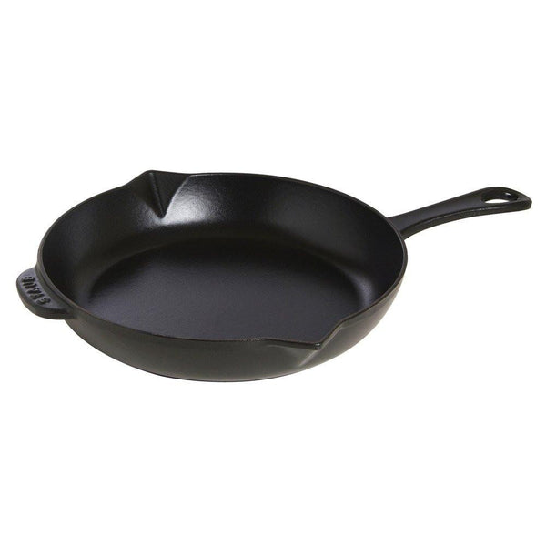 STAUB CAST IRON 12'' FRY PAN - MATTE BLACK