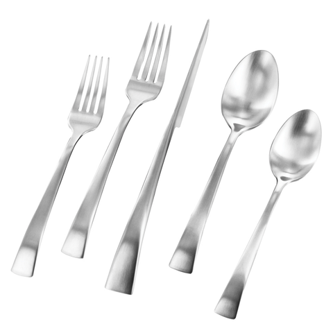 ZWILLING J.A. HENCKELS VILLA BELLA 45-PIECE 18/10 STAINLESS STEEL FLATWARE SET