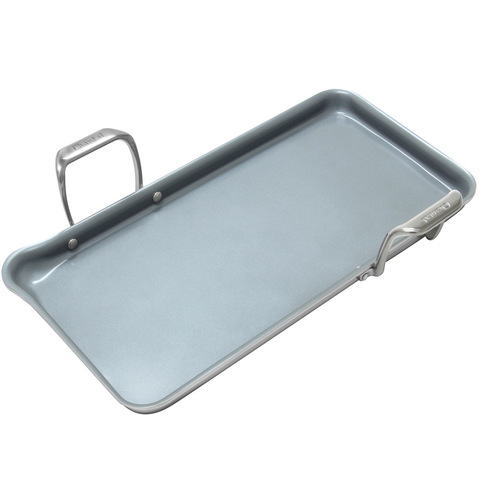 CHANTAL INDUCTION 21 STEEL TRI-PLY GRIDDLE WITH CERAMIC COATING