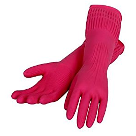 LOCK & LOCK 100% NATURAL RUBBER GLOVES LARGE