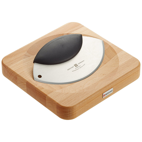 WUSTHOF 2-PIECE MINCING KNIFE AND CUTTING BOARD SET