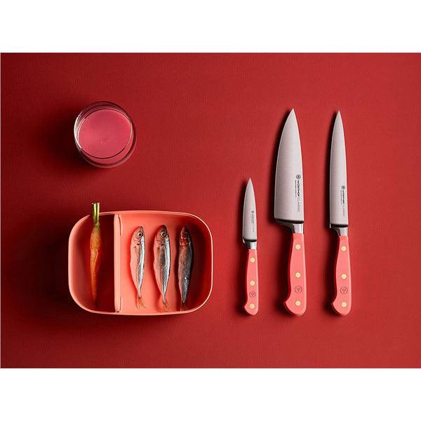 Wusthof Classic 3 1/2" Paring Knife - Coral Peach