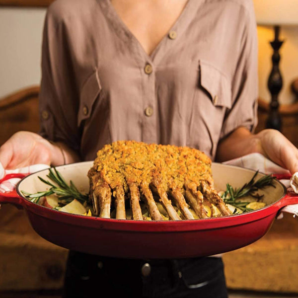 Le Creuset 3 qt. Signature Oval Baker - Cerise