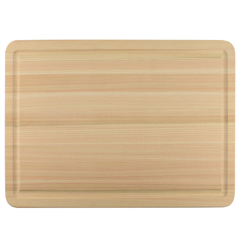 Shun Large Hinoki Cutting Board w/Juice Groove