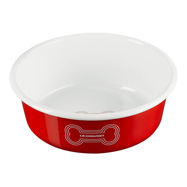 Le Creuset 6 cup Large Dog Bowl - Red