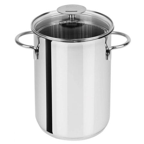 CRISTEL Extras collection, 6" x 11" Asparagus Pot, 18-10 stainless Steel