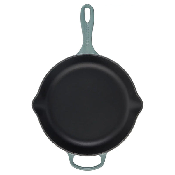 Le Creuset 10.25" Signature Iron Handle Skillet - Sea Salt