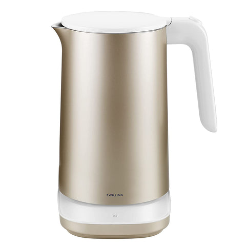 ZWILLING Enfinigy 1.56-qt Cool Touch Stainless Steel Electric Kettle Pro, Tea Kettle, Gold