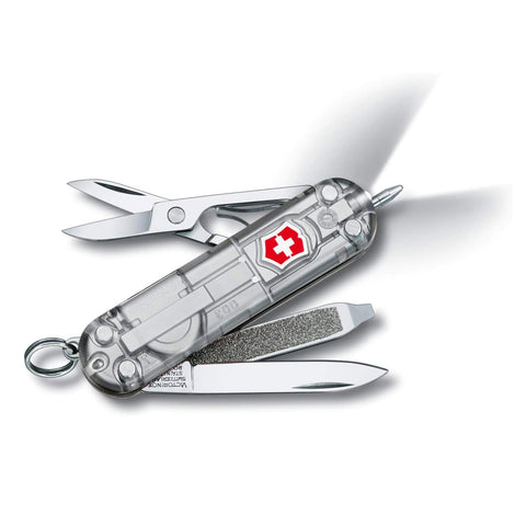 Victorinox Swiss Army 58mm Signature Lite Pocket Knife, Silver Tech