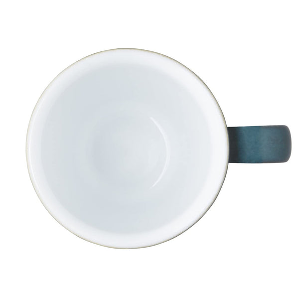 Denby Greenwich Set of 4 (One size) Beakers Coffee Mug Set, Emerald green