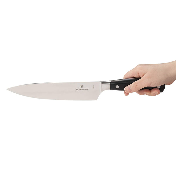 Victorinox Sets, Forged, 3-Piece Chef's Set (3.5" Paring, 8" Slicing, 8" Chef's), Black