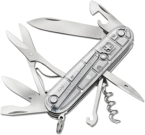 Victorinox Silver Army Climber Pocket Knife (Silver Tech)