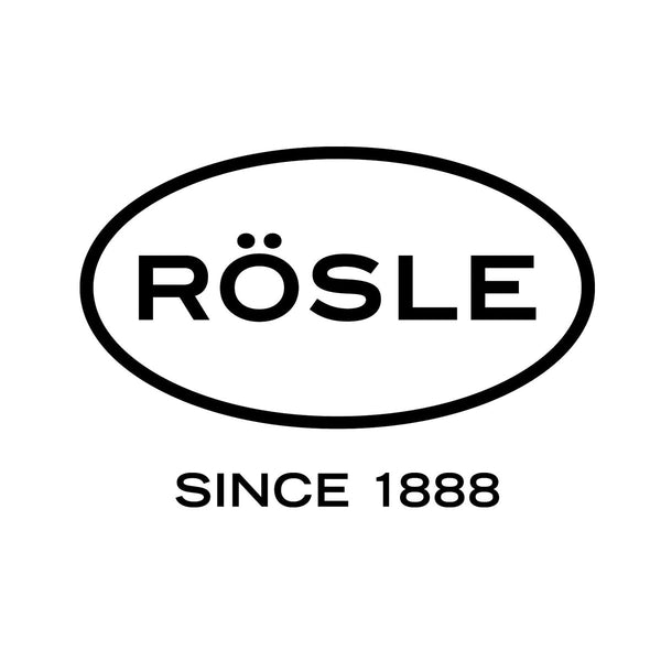 Rösle Stainless Steel & Silicone Flat Whisk, 4 Wire, 10.6-inch