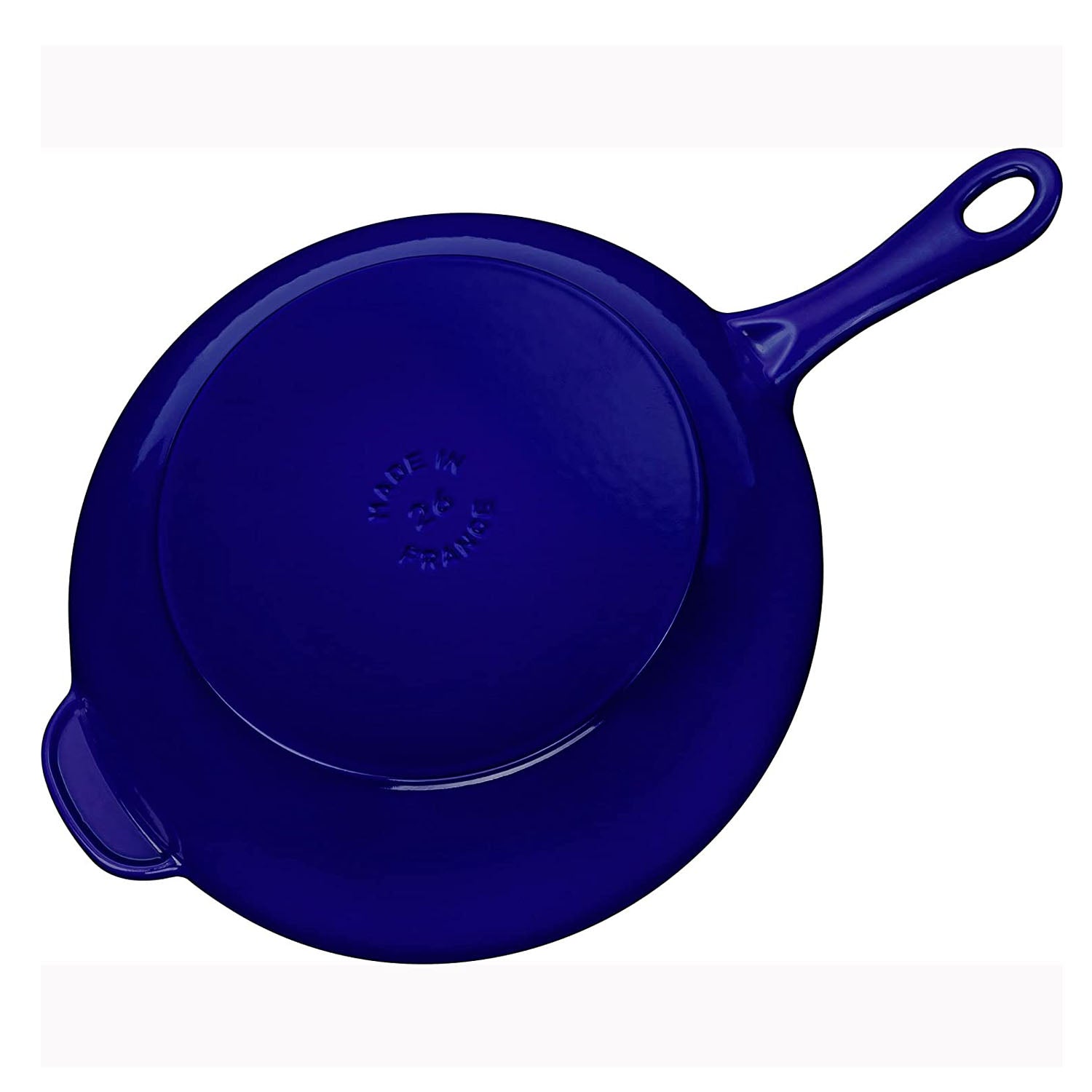  Staub Cast Iron 2.9-qt Daily Pan with Glass Lid - Dark Blue:  Home & Kitchen