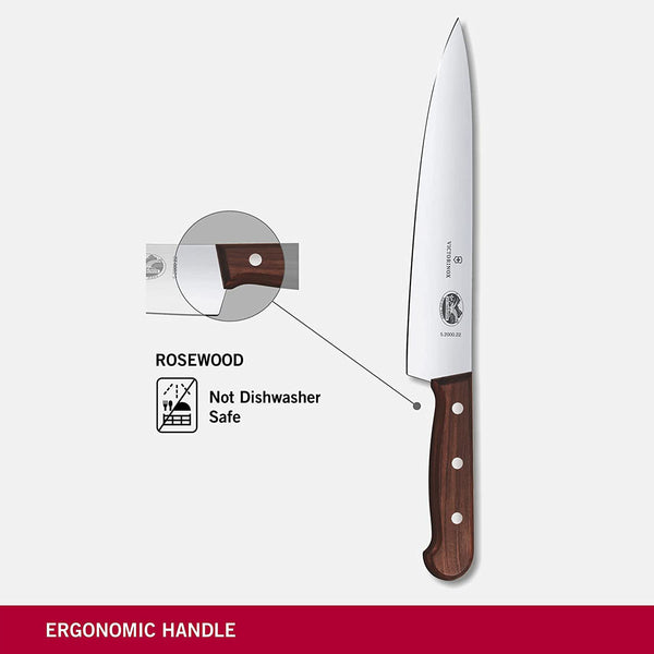 Victorinox Sets, 2-Piece Carving Set with Knife (6" Chef's, 8.5" Carving), Wood