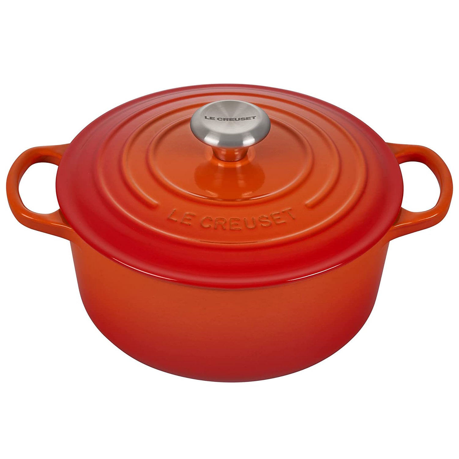 Le Creuset 10-Pc Cookware Set in Flame