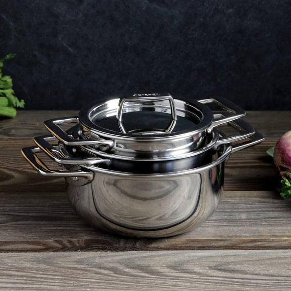 Cristel Castel'Pro Stainless Steel 12 cm Mini Stewing Pot