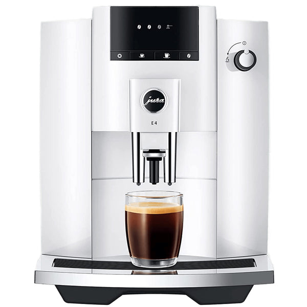 Jura E4 Piano White Automatic Coffee Machine