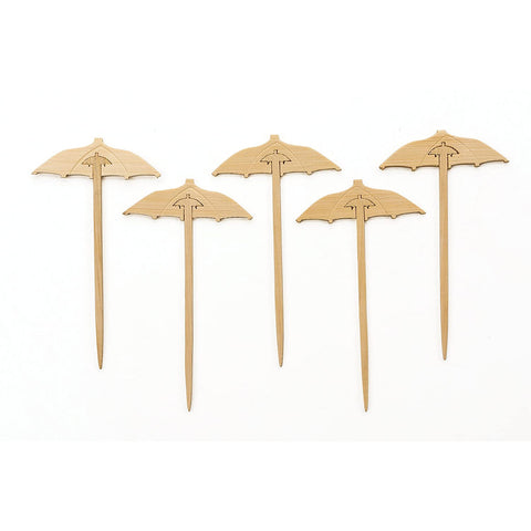 RSVP Bamboo Umbrella Picks