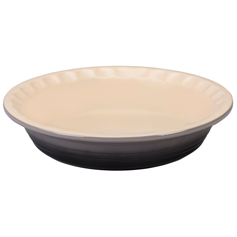 LE CREUSET 9'' HERITAGE PIE DISH - OYSTER
